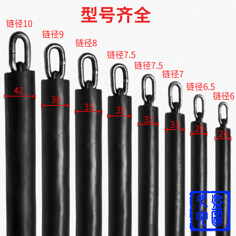 电梯补偿链全塑平衡补偿链圆形电梯补偿链适用日立蒂森奥的斯康力-图0