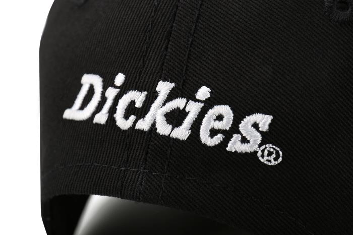 【正品现货】dickies 黑色白色 刺绣正面logo帽子 弯檐帽 太阳帽