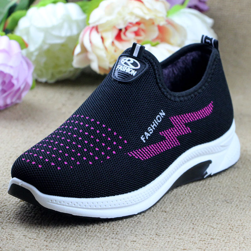 老北京布鞋女秋冬加绒2025新款中老年老人保暖棉鞋防滑软底妈妈鞋,淘宝优惠券,粉丝福利购,淘宝优惠卷