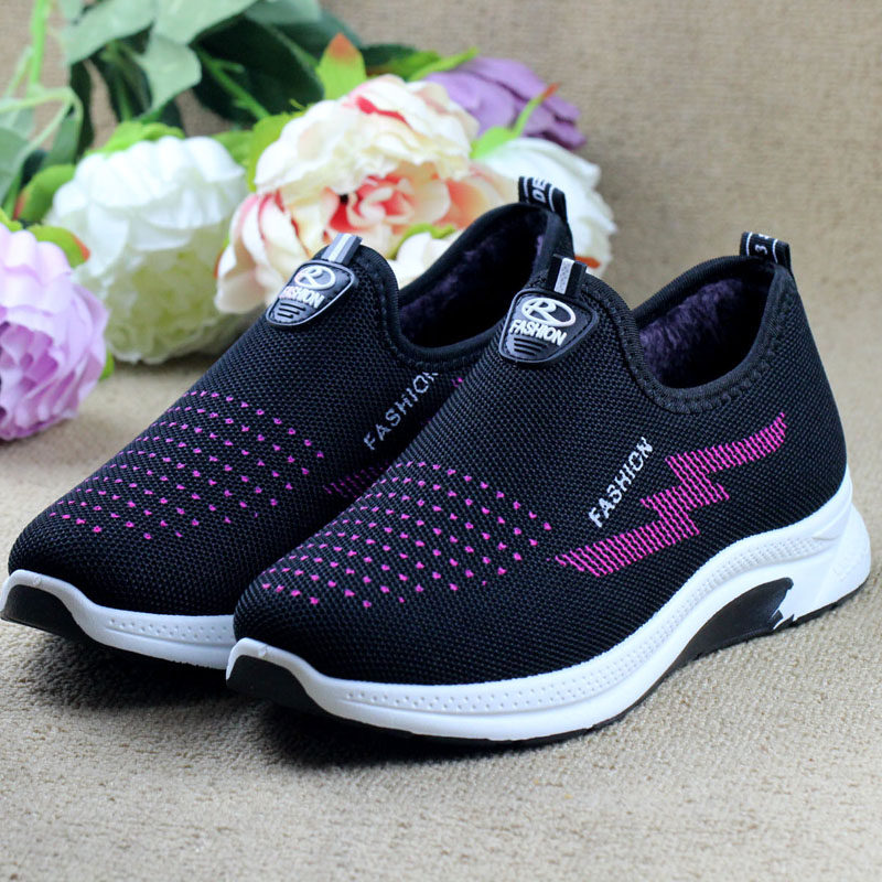 老北京布鞋女秋冬加绒2025新款中老年老人保暖棉鞋防滑软底妈妈鞋,淘宝优惠券,粉丝福利购,淘宝优惠卷