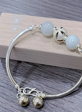 S999足银新潮款可调节手镯