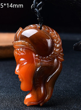 精品南红雕刻吊坠定情信物一对情侣款项链挂件送礼佳品男女款式