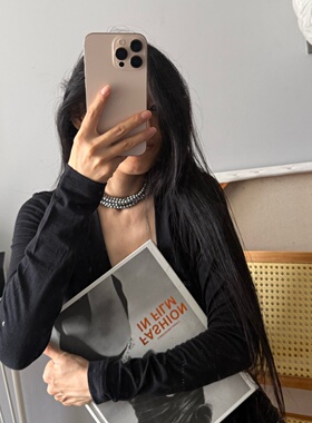 串珠叠戴项链颈链女式优雅气质
