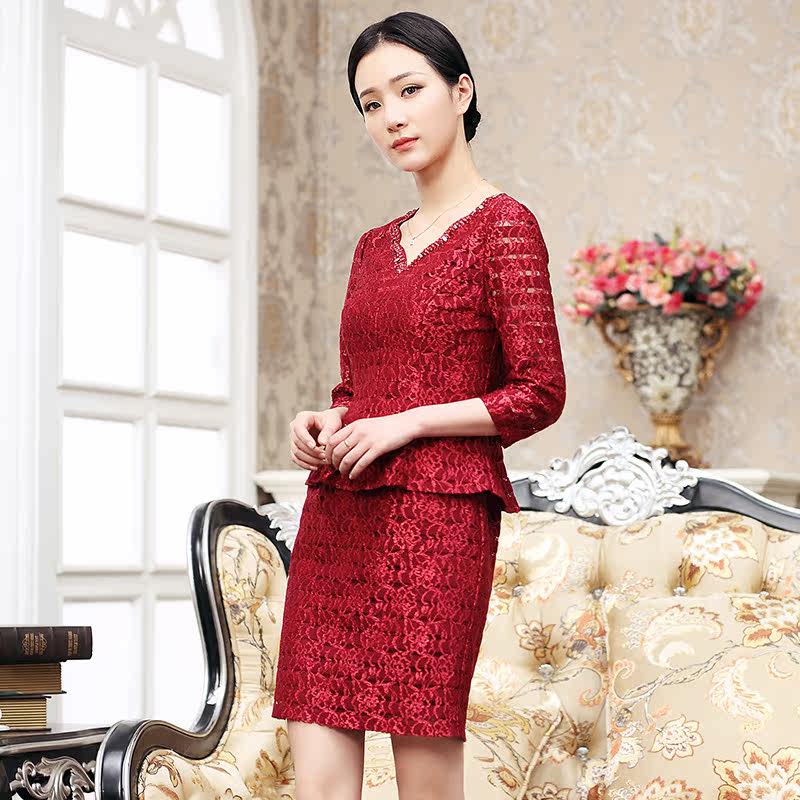 d·bass迪贝丝春秋淑女假两件连衣裙 迪贝丝服饰连衣裙