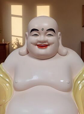 宽体弥勒佛大肚开心笑佛