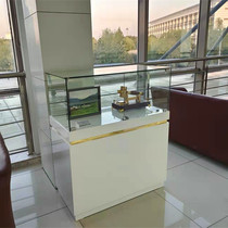 Baking Varnish Product Display Cabinet Exhibition Cabinet Display Desk Boutique Cabinet Exhibition Cabinet Glass Jade Ancient Play Middle Island Cabinet Ornament Cabinet