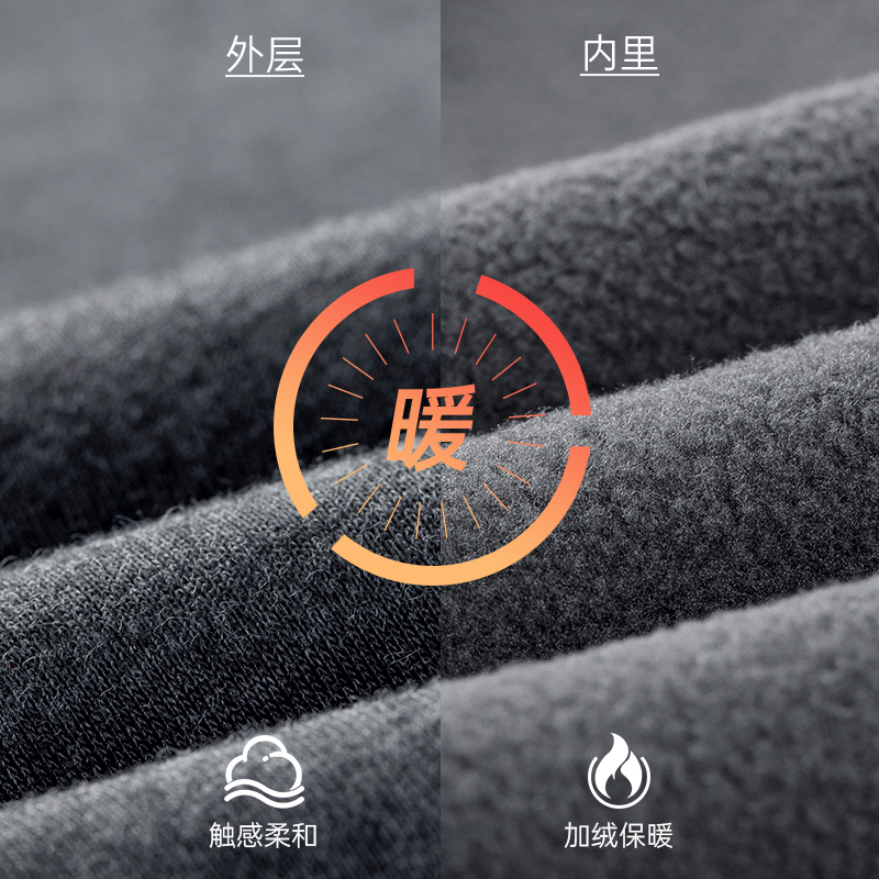 骆驼男士新款休闲宽松针织潮流裤子 骆驼男装休闲裤