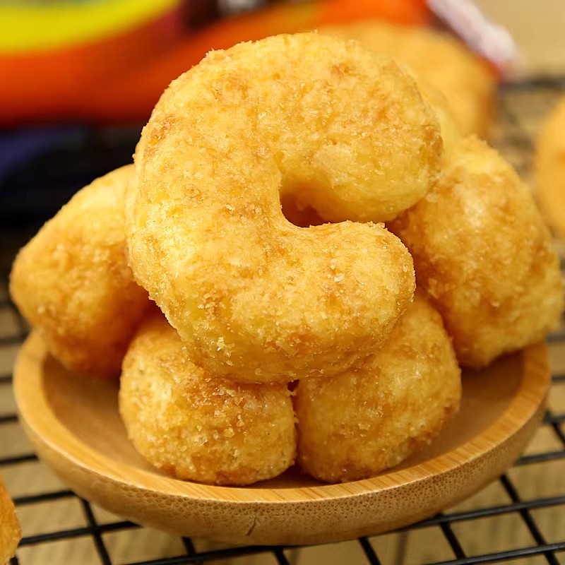 韩国进口零食 CROWN克丽安裹糖浆玉米脆膨化74g休闲零食 网红零食 - 图1