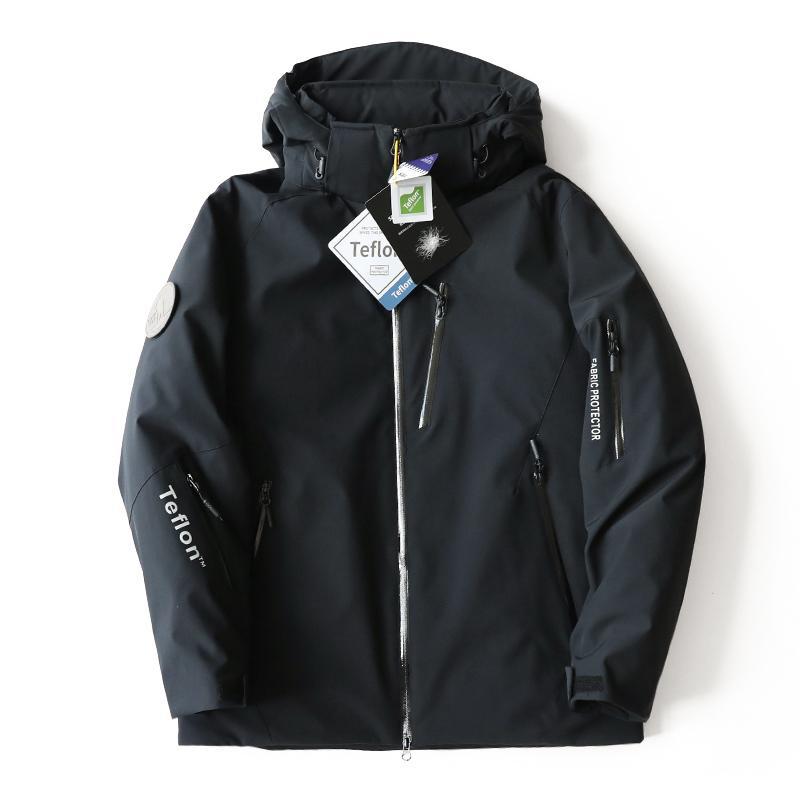 太仓华利安冲锋衣官方旗舰店极寒系列90白鹅绒加厚保暖羽绒服外套 - 图0