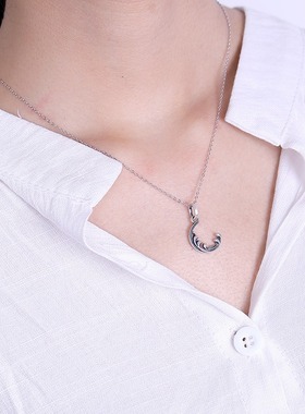 山盟海誓信物男原创设计师款吊坠