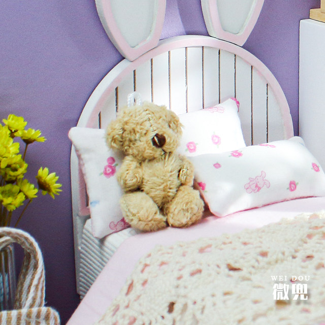 Baby House Mini Plush Doll Imitation Props