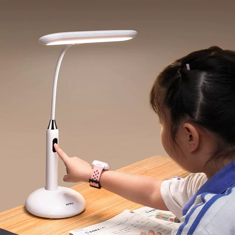 LED аккумуляторная настольная лампа для зарядки, обучение чтению детьми для кровати на рабочем столе, защита глаз, для учащихся