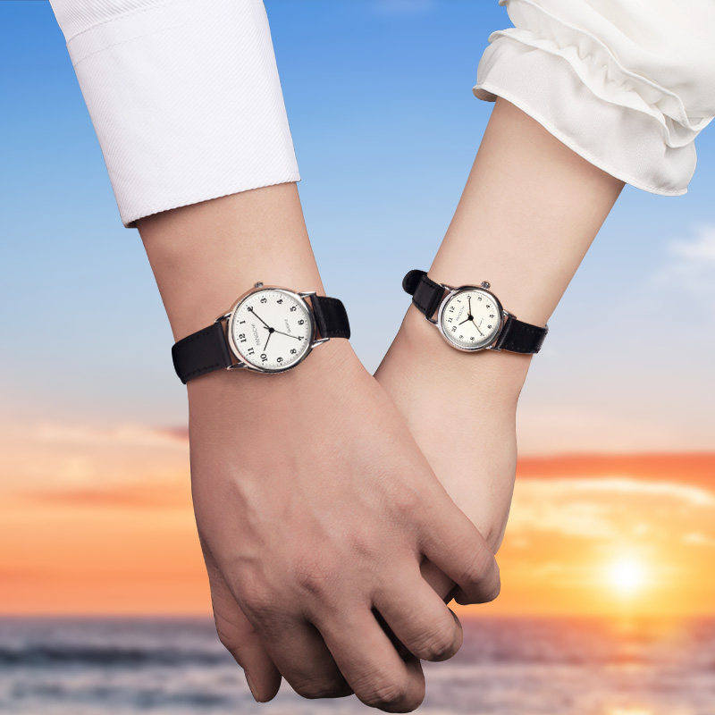 考试女简约气质学生小表盘石英表 可美那手表国产腕表