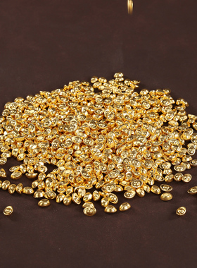 铜欣祥迷你小元宝聚宝盆铜缸装饰配饰配件装饰摆件