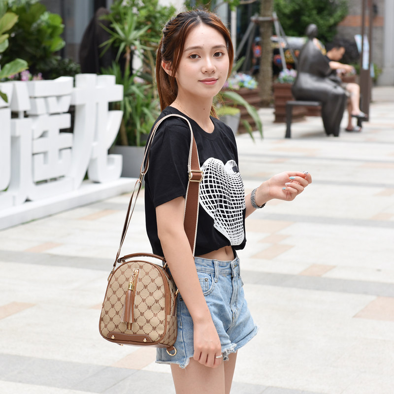 夏季双肩背2021新款潮放手机斜挎包 粹鸟女士包袋