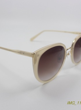 外贸防紫外线复古圆猫眼款太阳镜