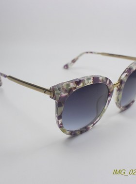 潮款韩版高清防紫外线太阳眼镜高档板材大框时尚男女遮脸墨镜黑色