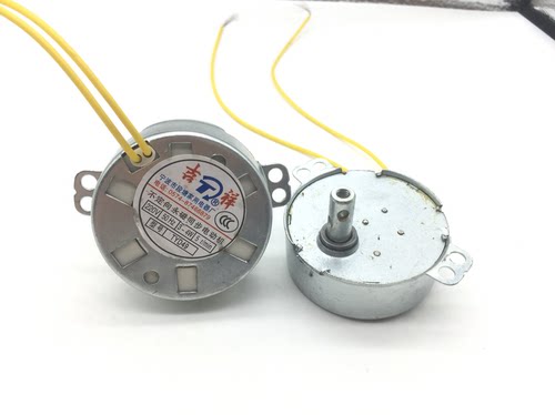 不定向永磁同步电机AC220V TYD49 5转　3-4W TYJ49摇头扇转叶电机 - 图2