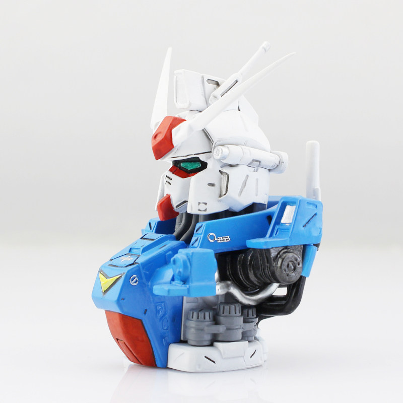 现货 机甲敢达模型改件 1:144 树脂白模 gk sd q版 gp01 头像胸像