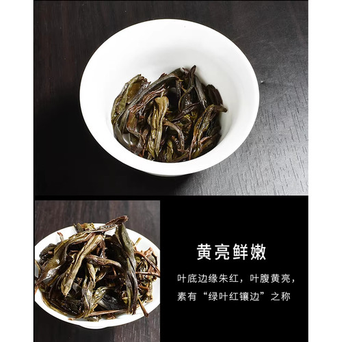 春茶 潮州凤凰单丛茶500g 黄枝香 清香型 乌栋单枞茶 乌叶 雪片 - 图1