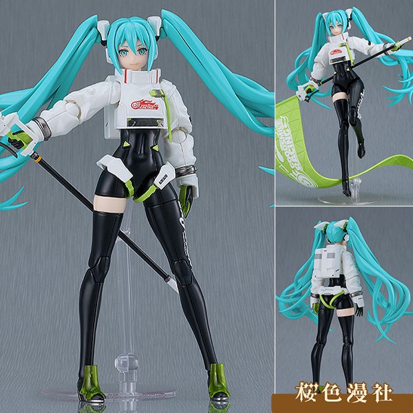 桜色漫社 MODEROID初音未来 GT计划赛车未来2022拼装模型现货-图0