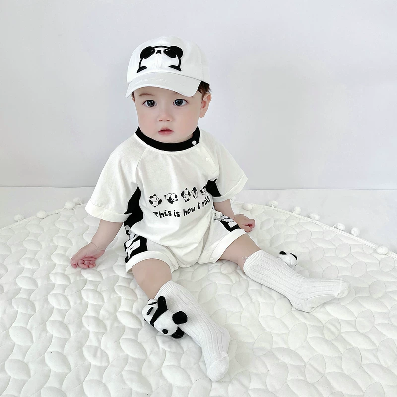 Детский карнавальный/мульт- uniform для новорожденных, летний боди, с коротким рукавом