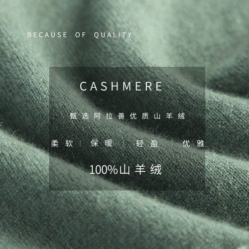 【然姐】PALUOPO/帕罗山羊绒圆领假两件女衫ET21839R-A1 - 图1