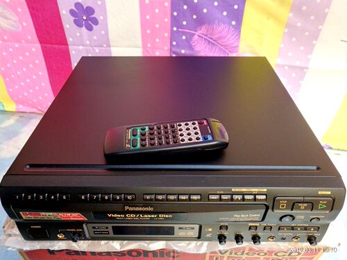 Panasonic/松下LD/CD/VCD影碟机LX-V860 日本原装全新附件全 - 图0