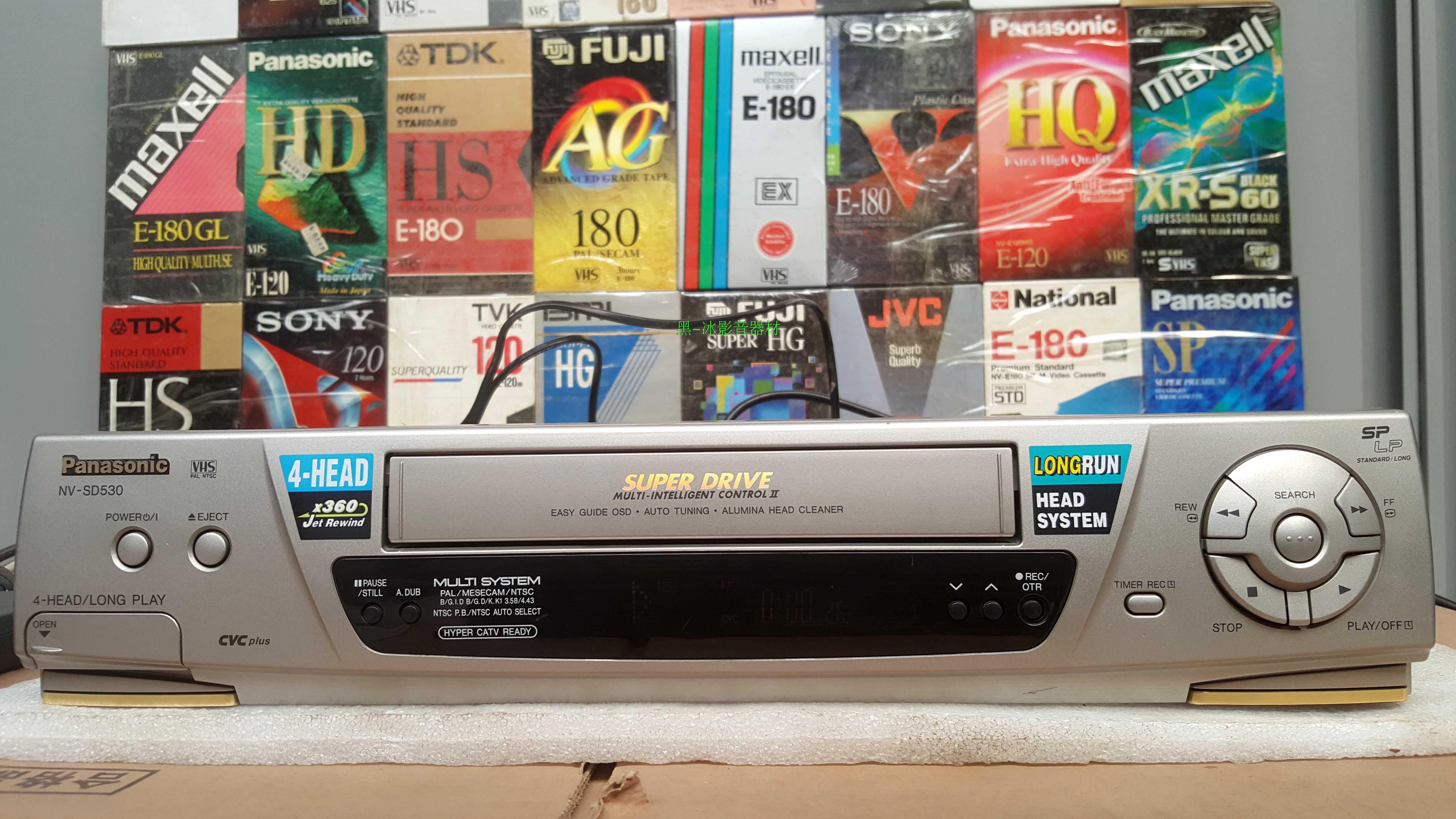 Panasonic/松下NV-SD530/50/55/100 VHS全增补家用磁带录像机VCR - 图0