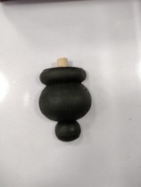 Horse head bell accessories bottom gourd pure solid wood 7 5 * 5 5mm (without rabbets) for horse head bell bottom