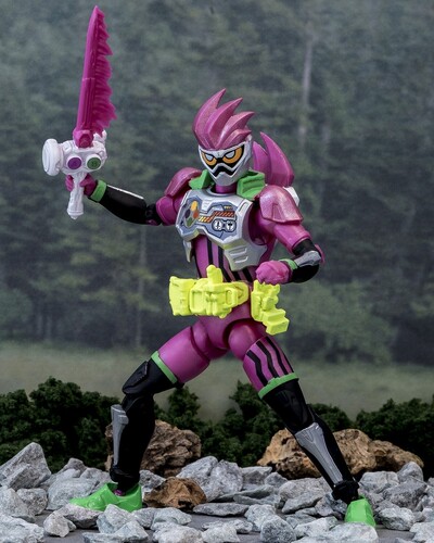 现货 万代 SHODO 掌动 X11 假面骑士 EXAID 双子 骑士人 盒蛋食玩 - 图1