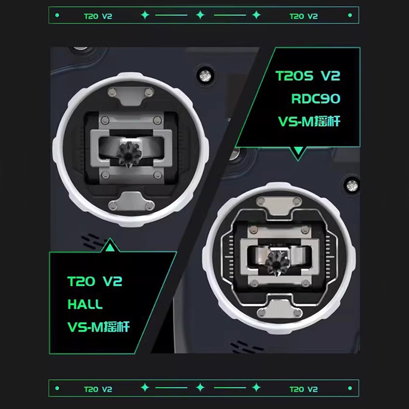 Jumper T20S V2 ELRS 2.4G/915M穿越机航模远航全尺寸遥控器RDC - 图1