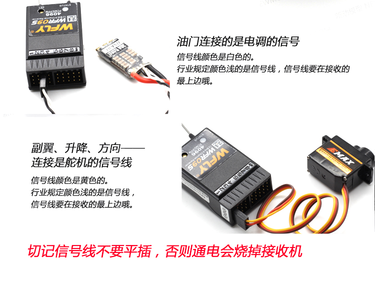 天地飞遥控器WFR04S 07S 09S ET07 RF207SRD201W 4/6/7/9通接收机 - 图2