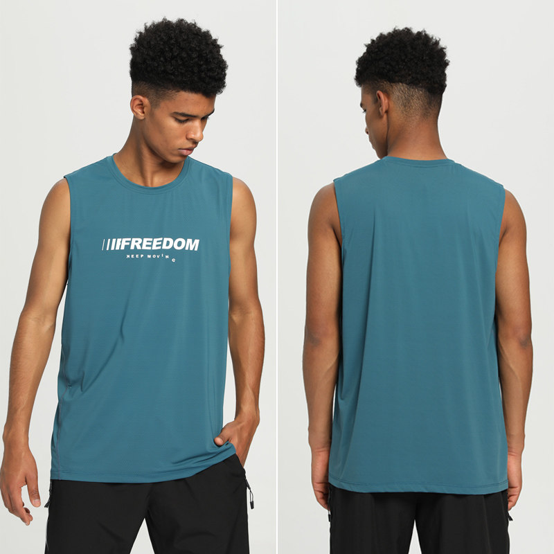 跑步背心男吸汗速干透气运动健身篮球训练无袖坎肩夏宽松田径T恤,淘宝优惠券,粉丝福利购,淘宝优惠卷