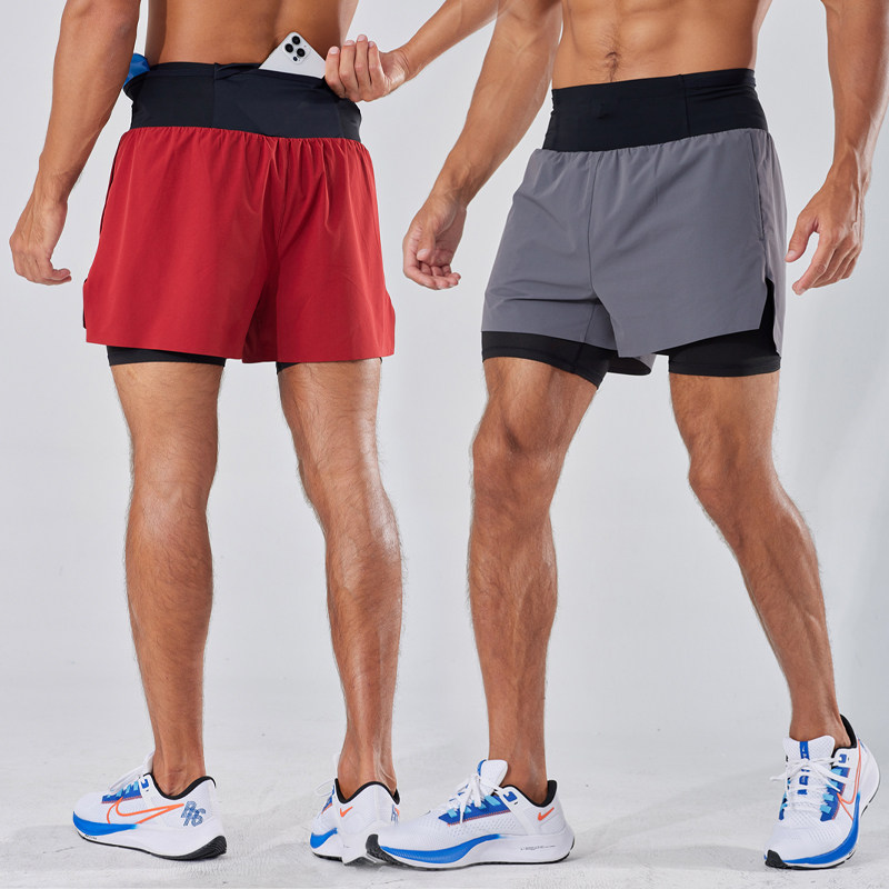 跑步短裤男专业马拉松田径竞速裤速干裤带内衬三分腰包裤可放手机,淘宝优惠券,粉丝福利购,淘宝优惠卷