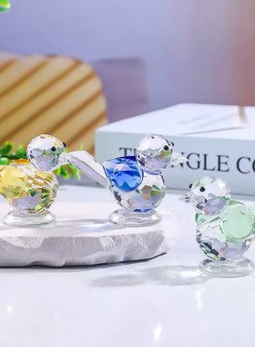 水晶小鸟摆件孩子儿童节生日礼物