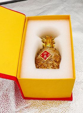 金箔菠萝摆件装饰开业乔迁礼品