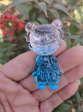 水晶哪吒之魔童闹海摆件哪吒敖丙