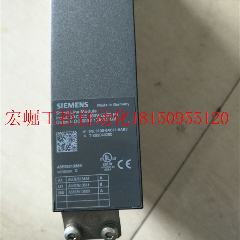 议价伺服电源10KW 6SL3130-6AE21-0AB0实物拍摄现货/议价现货 - 图0