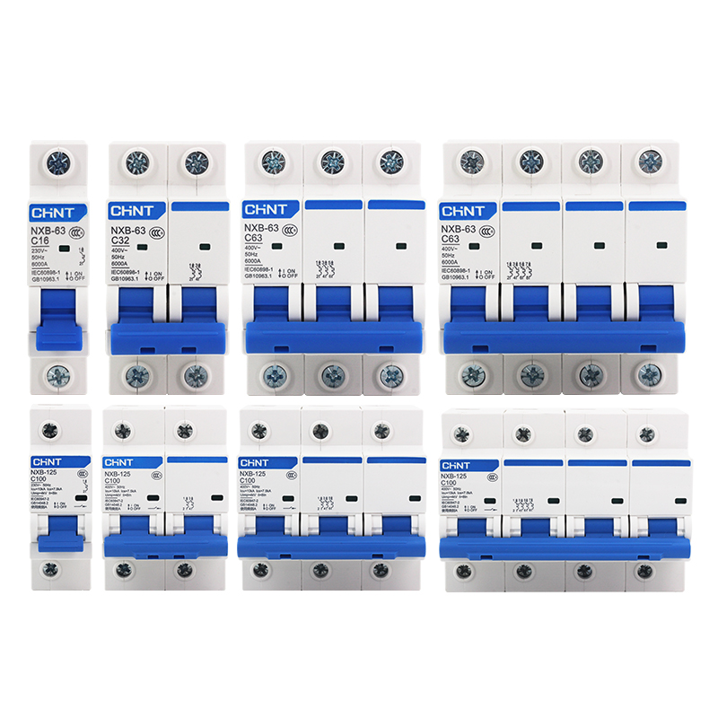 正泰NXB-63小型断路器家用DZ47空气开关1P2P3P4P16A32A63A80A100A - 图0