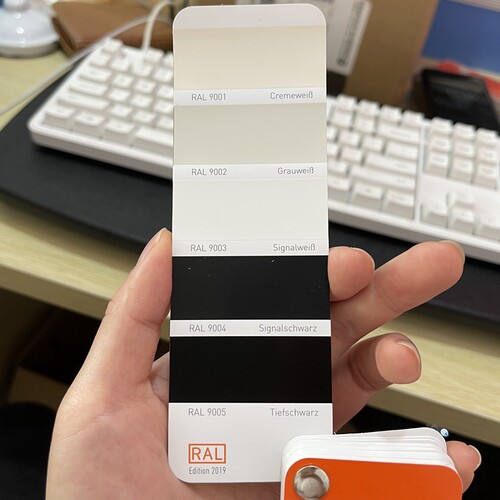 三和手摇自动喷漆RAL9003信号白 ral7035劳尔自喷漆使命必达定做 - 图1