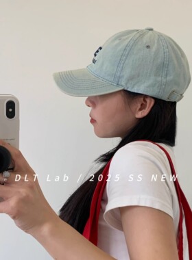 春夏新品水洗牛仔棒球帽