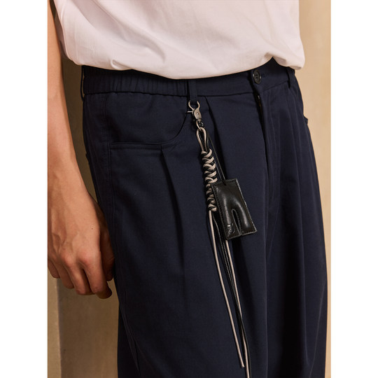 LR MADE Ganzjahreshose der fünften Generation, Lyocell-Tencel-Baumwolle, gerade Freizeithose, passende Hängeaccessoires