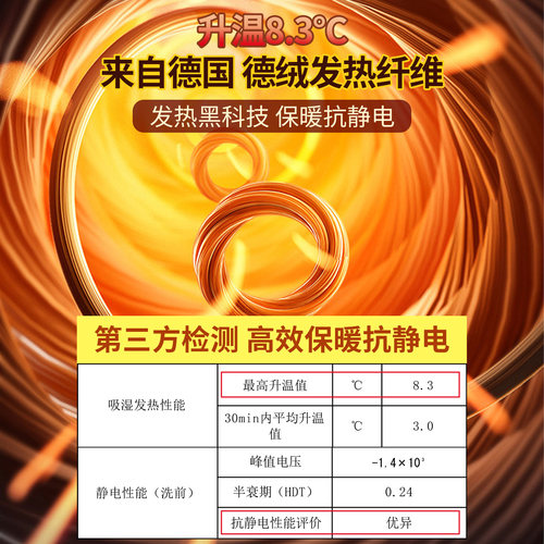 七匹狼保暖衣男士德绒自发热内衣男款秋衣冬季打底衫内搭无痕套装 - 图2