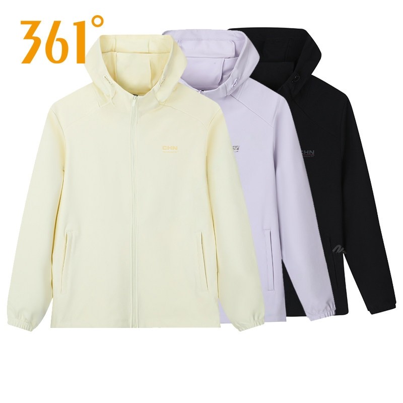 361度运动套装女装2025秋款连帽风衣软壳衣跑步外套运动裤女套装,淘宝优惠券,粉丝福利购,淘宝优惠卷