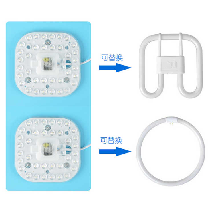 莱士led灯板圆形吸顶灯改造灯板贴片灯芯光源12W24W36W一体化光源 - 图3