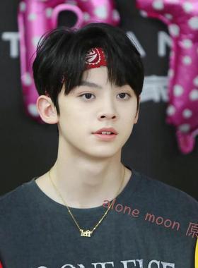 左航同款left字母项链TF家族饰品明星同款锁骨链个性简约吊坠ins