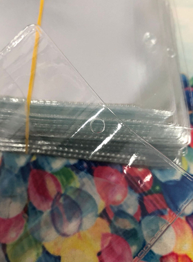 透明PVC惠尚美吊牌领标袋