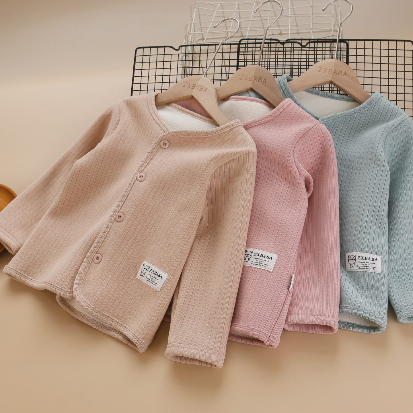 校服神器儿童加绒厚开衫外套男女童内搭棉袄学生保暖秋衣宝宝上衣,淘宝优惠券,粉丝福利购,淘宝优惠卷