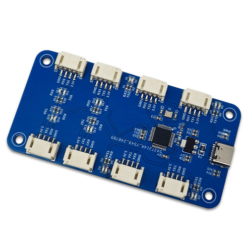 CH348Q USB转八路TTL串口模块 多路串口扩展模块 - 图0